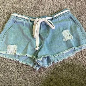 Aerie jean shorts
